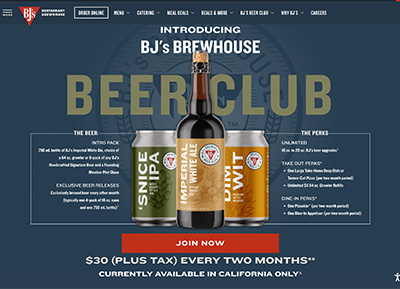 BJ's Beer Club thumb