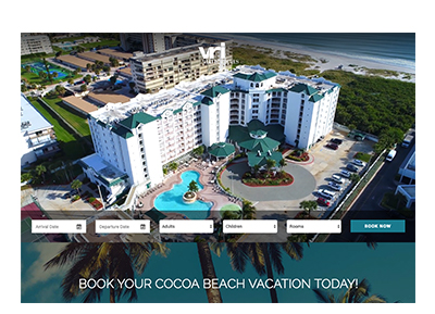 Cocoa Beach Landing page thumb